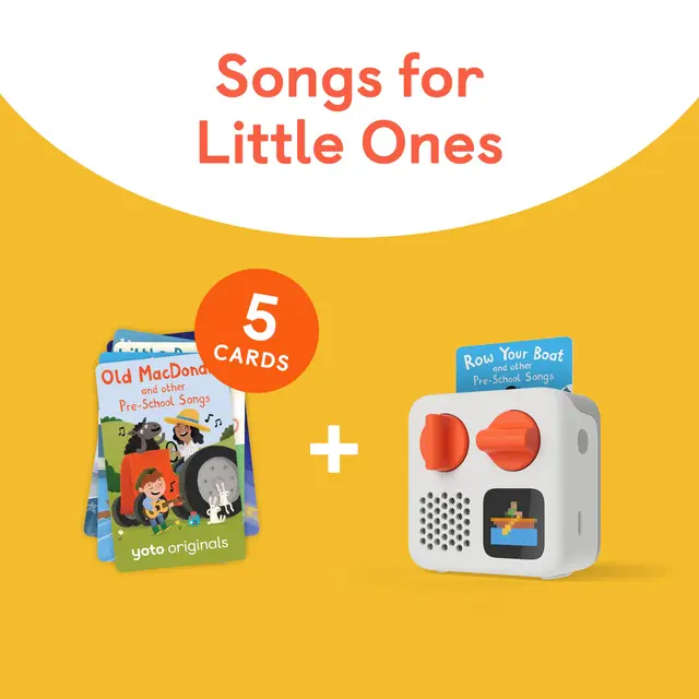 Yoto Mini + Pre-School Songs Bundle